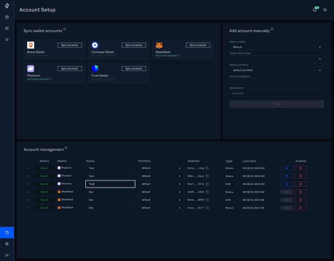 Wallet Setup